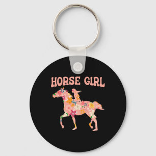 Llavero Chica de caballos - Caballos de equitación H