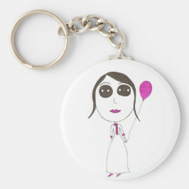 Llavero Chica de cabezal grande