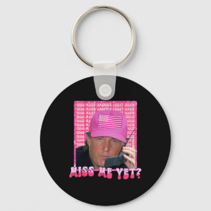 Llavero Chica de Camisas Trump 2024: Miss Rosa Mí
