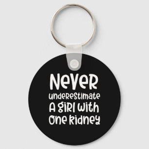 Llavero Chica De Concienciación Sobre La Enfermedad Renal