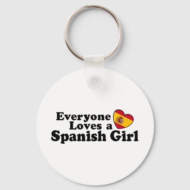 Llavero Chica de España (Anverso)