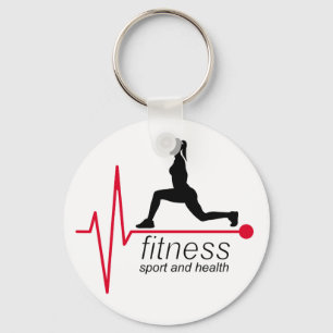 Llavero Chica de fitness