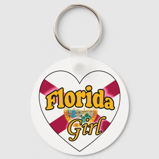 Llavero Chica de Florida (Anverso)