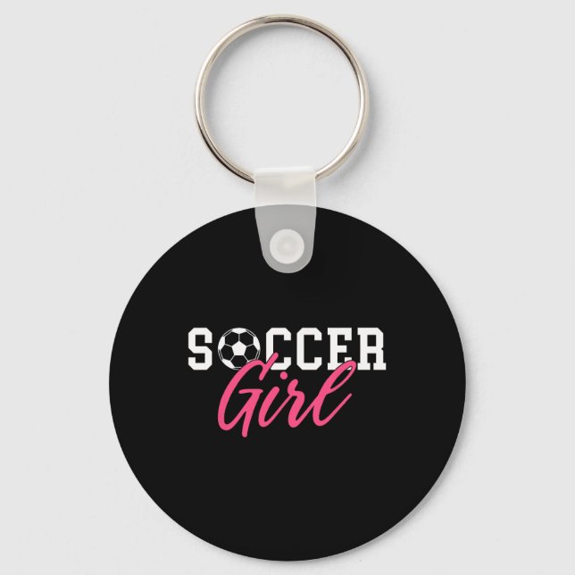 Llavero Chica de fútbol  (Anverso)