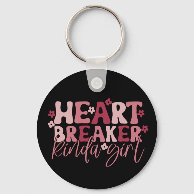 Llavero Chica de Heartbreaker Kinda (Anverso)