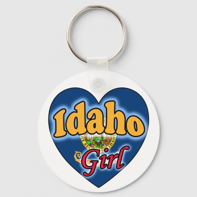 Llavero Chica de Idaho (Anverso)
