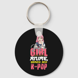 Llavero Chica De Juego Sólo Un Chica Que Ama El Juego De A