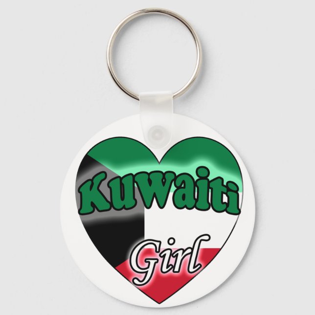 Llavero Chica de Kuwait (Anverso)