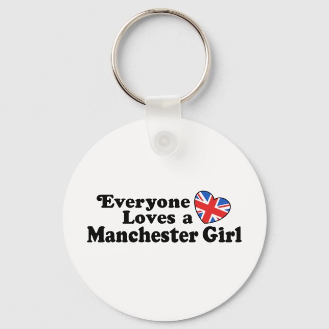 Llavero Chica de Manchester (Anverso)