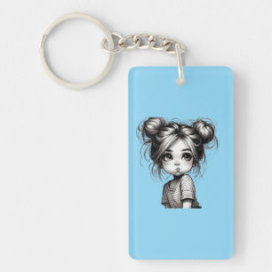 Llavero Chica de Navidades Adorables con Pout - Idea de re