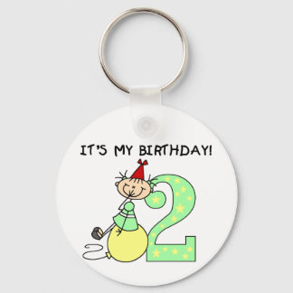 Llavero Chica de palo camisetas de cumpleaños y regalos