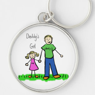 Llavero Chica de papi Blond Keychain (Personalizar)