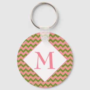 Llavero Chica de primavera Chevron