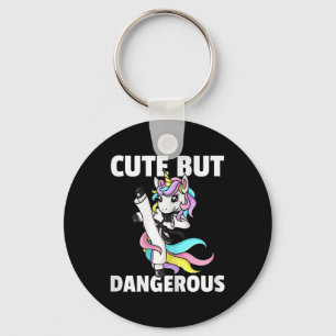 Llavero Chica de regalos de karate de unicornio Taekwondo