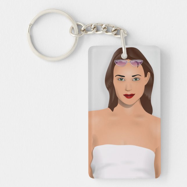 LLAVERO CHICA DE SUMMER (Frente)