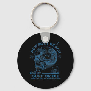 Llavero Chica de surf de Newport Beach Tabla de surf del O
