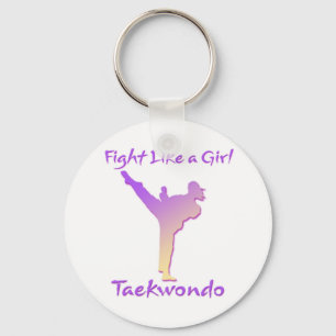 Llavero Chica de Taekwondo