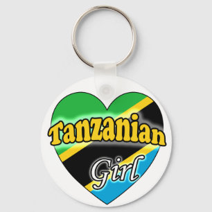 Llavero Chica de Tanzania