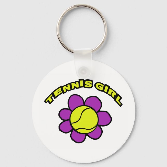 LLAVERO CHICA DE TENIS KEYCHAIN (Anverso)
