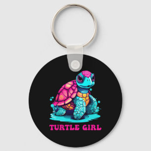Llavero Chica De Tortuga - Equipo Para El Día De La Tierra