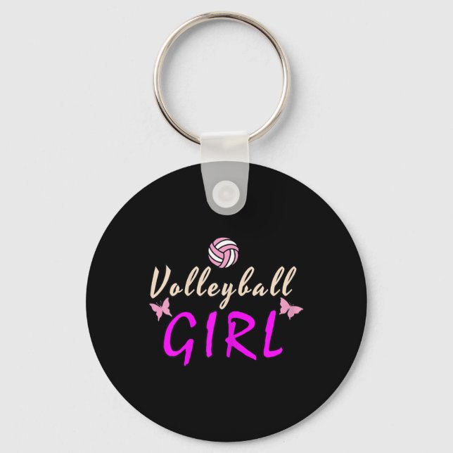 Llavero Chica de voleibol (Anverso)