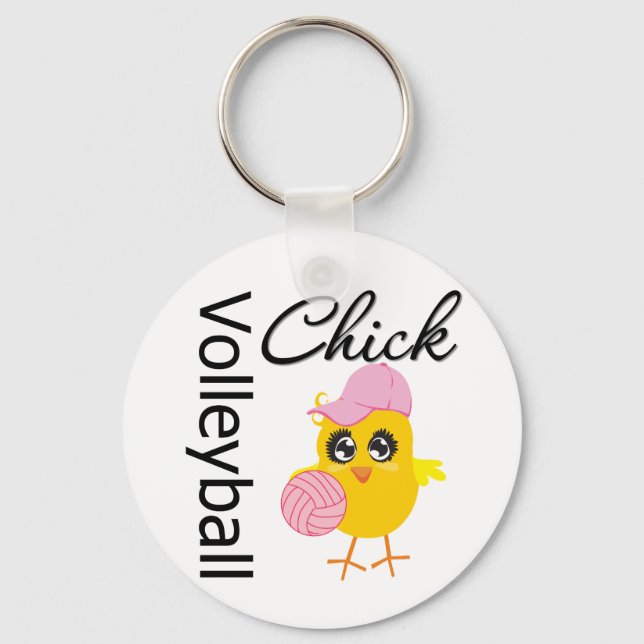 Llavero Chica de voleibol (Anverso)