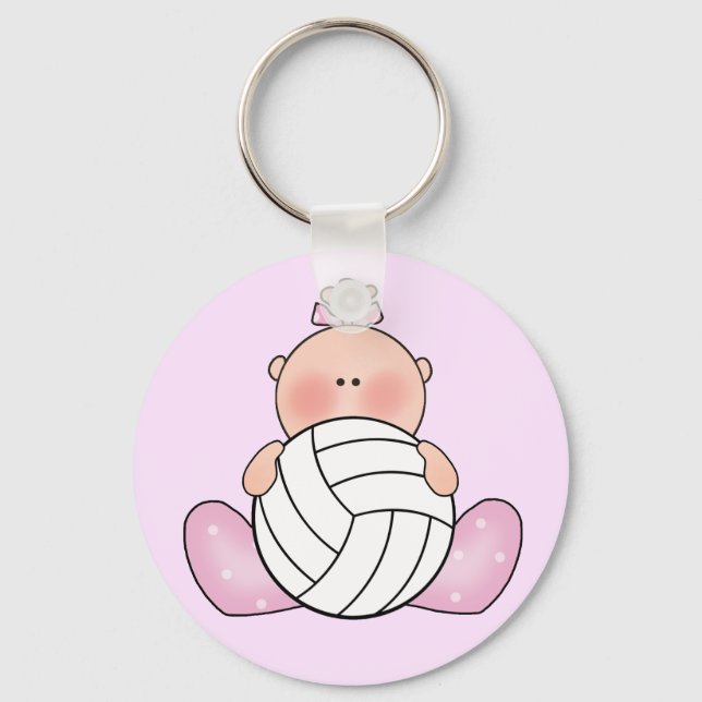 Llavero Chica de voleibol Lil (Anverso)