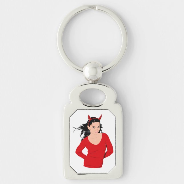 LLAVERO CHICA DEVIL (Anverso)