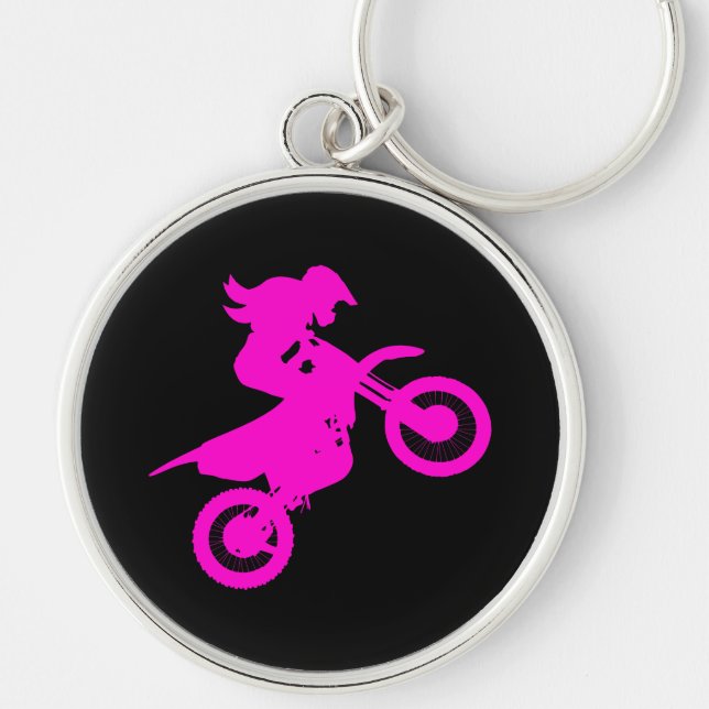 Llavero Chica Dirt Bike (Frente)