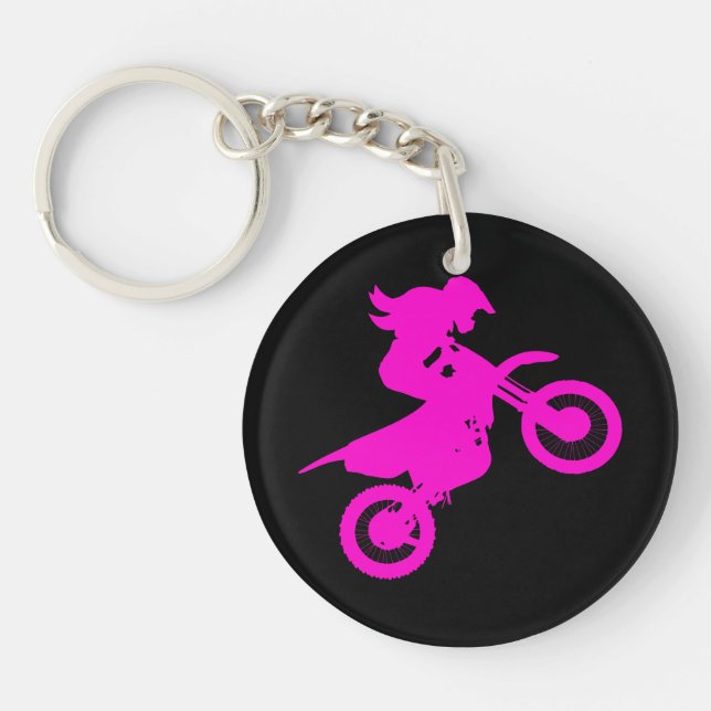Llavero Chica Dirt Bike (Frente)