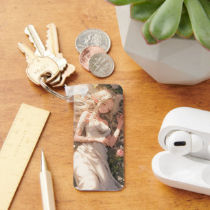 Llavero Chica Elfa Anime Hermosa