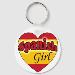 Llavero Chica Española