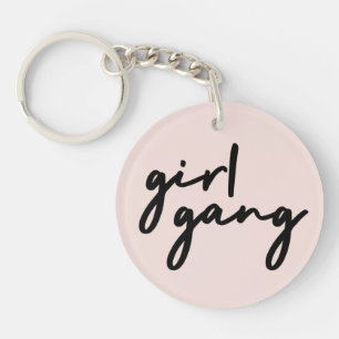 Llavero Chica Gang   Poder Chica Feminismo moderno Rubor P