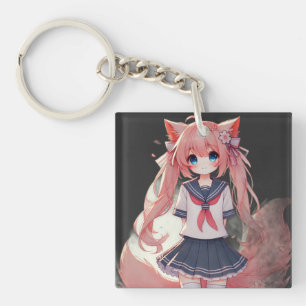 Llavero Chica gato del anime