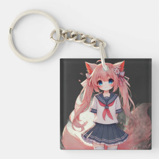 Llavero Chica gato del anime