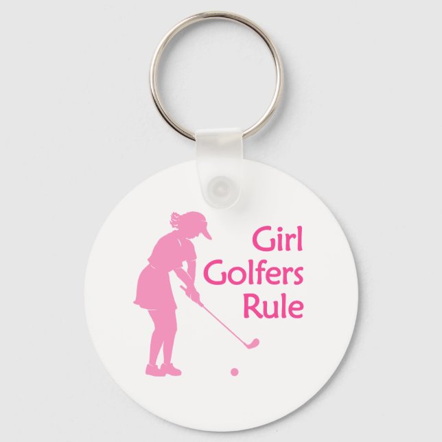 Llavero Chica Golfers Rule (Anverso)