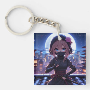 Llavero Chica guerrero de ninja