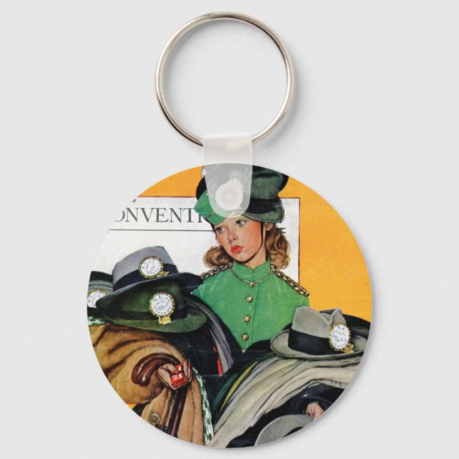 Llavero Chica Hatcheck (Anverso)