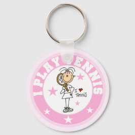 Llavero Chica Juego camisetas de tenis y regalos