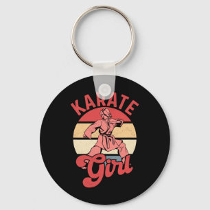 Llavero Chica Karate Karateka Luchadora Defensa Personal