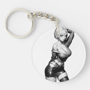 Llavero Chica Keychain
