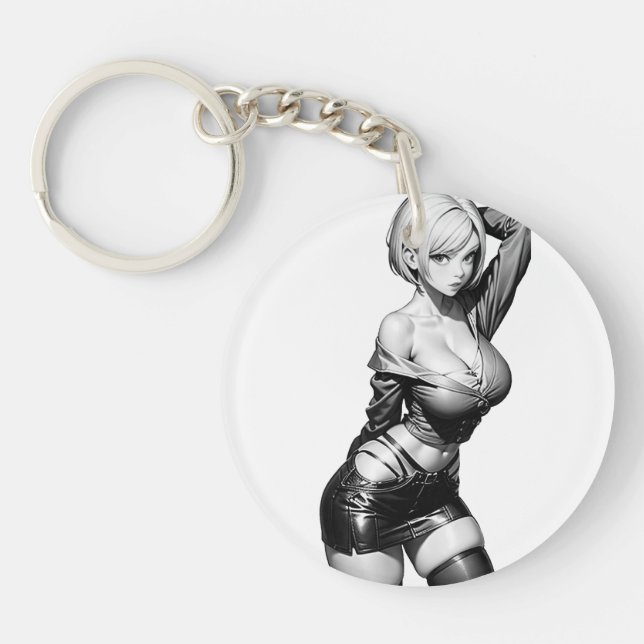 Llavero Chica Keychain (Frente)