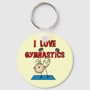 Llavero Chica Me Encanta la Gimnasia