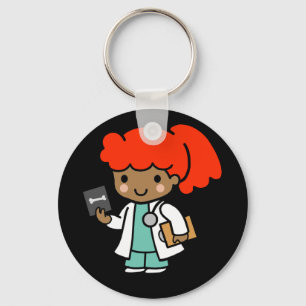 Llavero Chica médica con Xray