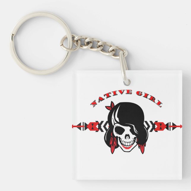 Llavero Chica nativo (Frente)