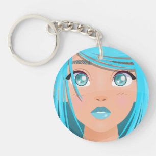 LLAVERO CHICA PERSONALIZADO ANIME