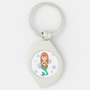 Llavero Chica personalizado Mermaid princesa