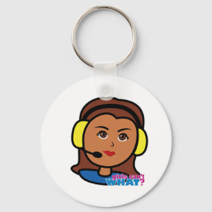 Llavero Chica piloto