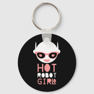 Llavero Chica robot caliente