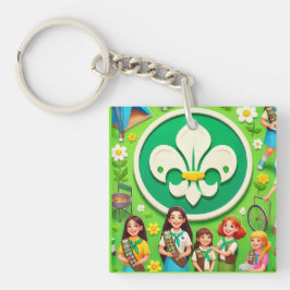 Llavero Chica Scout Honor